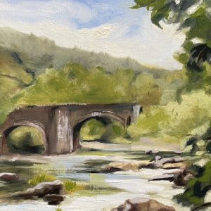 Usk River at Llangynidr